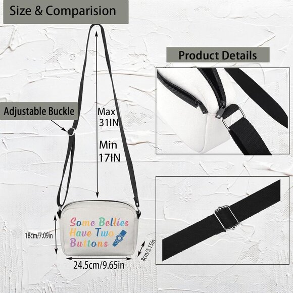 Stylish Lightweight Quilted Crossbody Bag - Perfect Feeding Therapist Gift - Picture 2 of 7